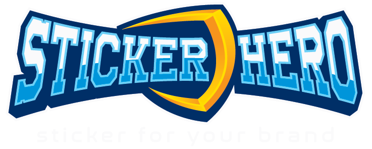 Logo Sticker Hero